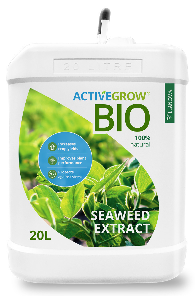 בקבוק ACTIVEGROW BIO מתוך העלון שסופק